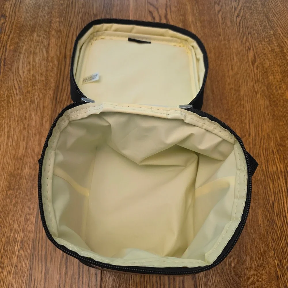 Medela Breast Milk Cooler Bag Black Insulated Zip Case with Handle Shower Gift